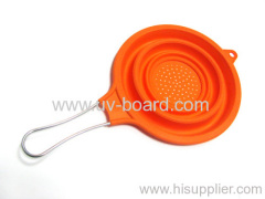 Silicone sieve and strainer