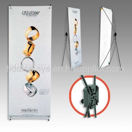 Economic X Banner Display Stand for Promotion