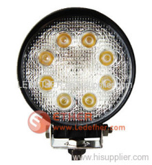 8PCS high intensity LEDs round LED Work Light