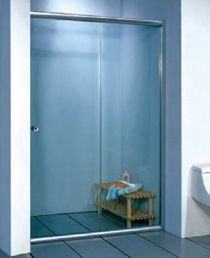 large space shower room