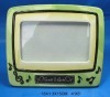 Ceramic photo frame with TV image