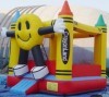 Smiling face bouncers inflatables