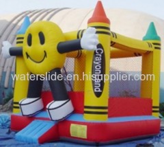 Smiling face bouncers inflatables