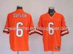 Chicago Bears 6 Jay Cutler Orange Football Jerseys