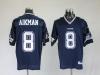 Dallas Cowboys 8 Troy Aikman Blue NFL Jerseys