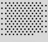 Perforated metal sheet