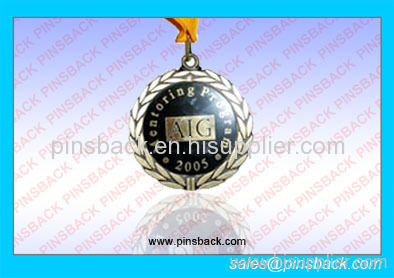custom brass medal