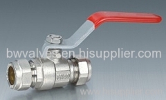 Standard bore brass ball valve