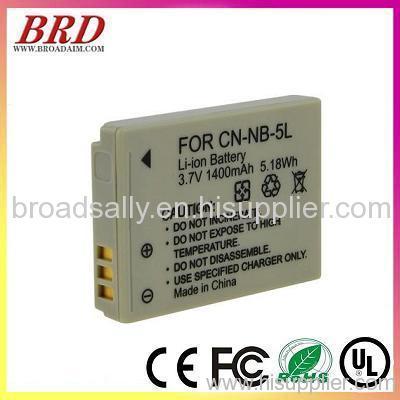 Digital Batteries For Canon Camera NB-5L NB5L Battery