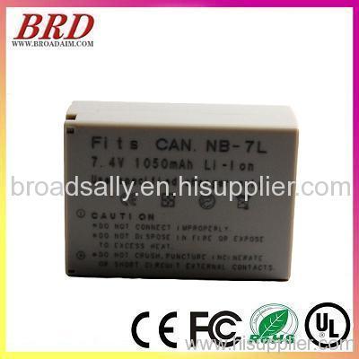 for Canon Battery NB-7L NB7L 1050mAh