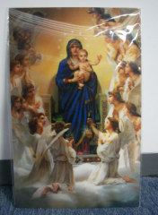 3d Lenticular Christmas Postcard