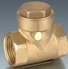 Brass horizontal check valve