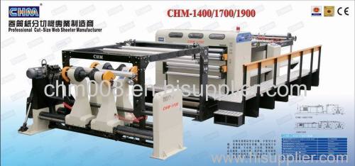 Paper sheeting machine