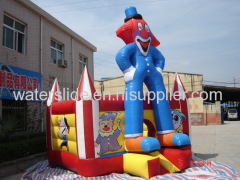 clown mini bounce house inflatable