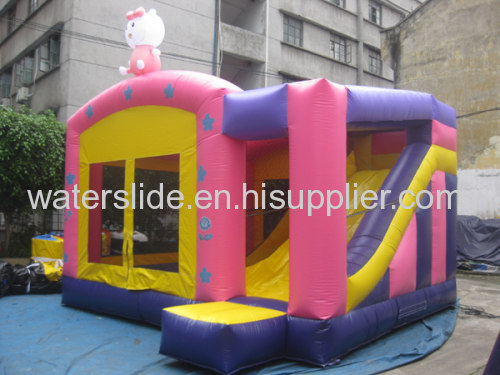 hello kit castle combo bouncer house inflatable