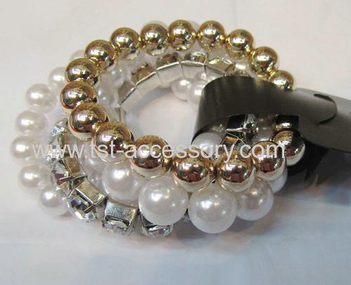 Pearl cuff bracelets