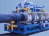 UPVC double-wall corrugated pipe prouction line