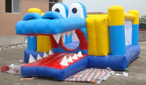crocodile bouncy castle,bounce castle
