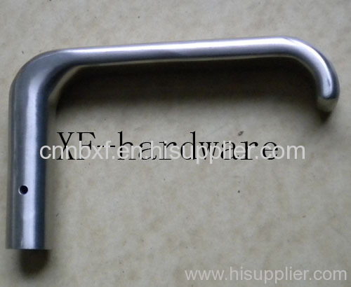 satin chrome door handle