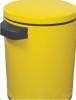 5L stainless steel painting dustbin