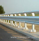 Two-wave plastic sprayed guardrail