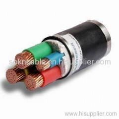 PVC Sheathed Power Cable with XLPE Insulation, Used in Electric Transmissions/Distribution Systems