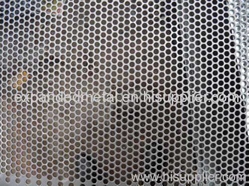 Perforated metal sheets