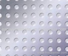 Aluminum perforated metal sheets