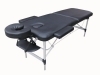 2-section portable wood&aluminum massage table,massage bed