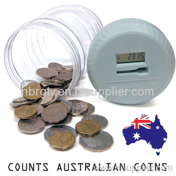 Digital Coin Counting Money Jar