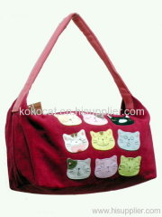 KOKOCAT cute 9 cats shoulder bag