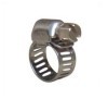 Mini type worm drive hose clamps