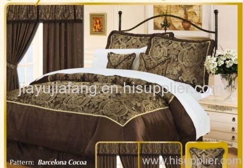 LUXURY JACQUARD COMFORTER SET