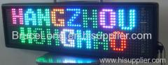 semi-outdoor two-line fullcolor led display of P 16mm