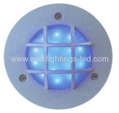 Recessed mounted led bulkhead