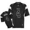 Minnesota Vikings 4 Brett Favre Black NFL Jerseys