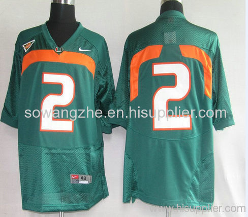 NCAA 2 Green NFL Jerseys