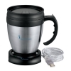 Java Desk Mug and USB Mug Warmer Set