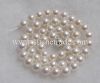 7-8mm white freshwater pearl necklace