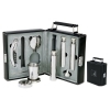 Attache II Bar and Flask Set