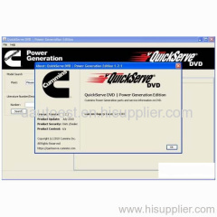 Cummins Power Generation QuickServe DVD
