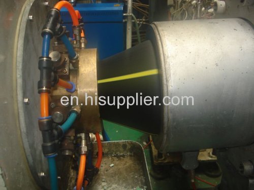 pe water and gas pipe machine