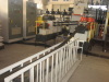 PE steel strip winding pipe production line