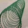 PVC barbed wire fence