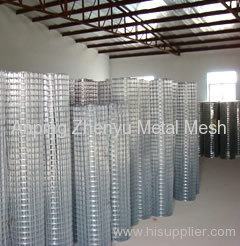 2.5m galvanized welded wire mesh
