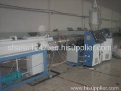 PE water supply pipe extrusion production line