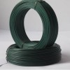 Dark green PVC coated wire