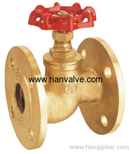 Brass Flanged Stop Valve