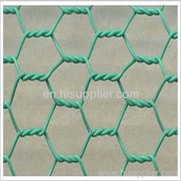 PVC hex. wire mesh