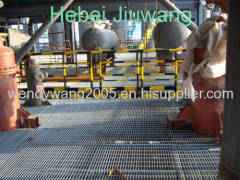 Galvanized grating platform